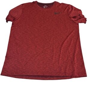 Nike‎ Red Short Sleeve Tees for Active Comfort